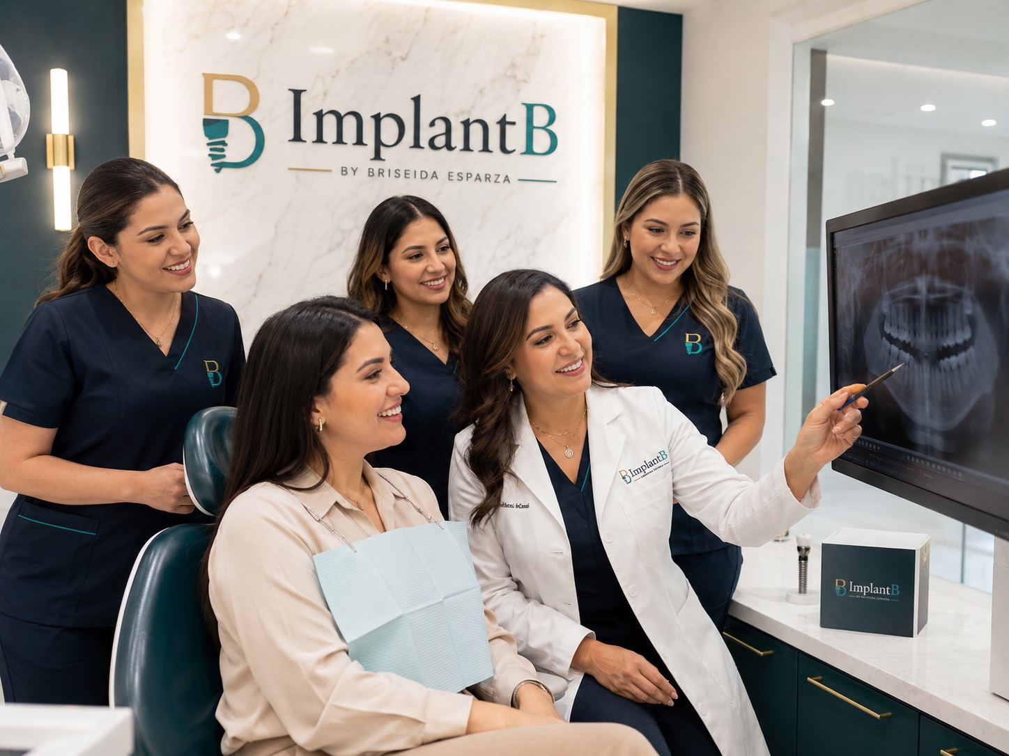 Equipo ImplantB en la clínica de Torreón
